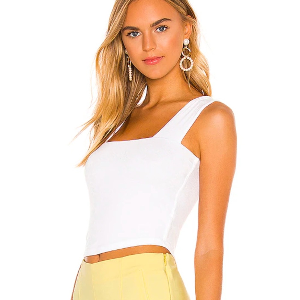 Like new! White Michael Lauren Shawn tank